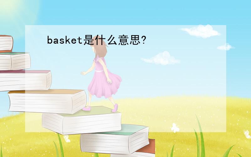 basket是什么意思?
